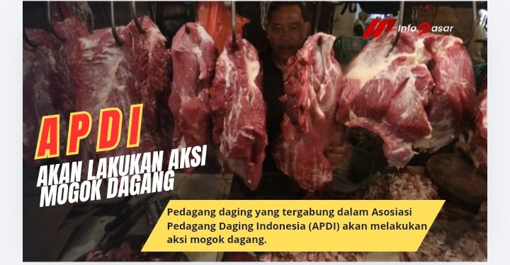 ‘Besok’ Pedagang Daging Se-jabodetabek Akan Lakukan Aksi Mogok Dagang