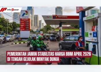 Pemerintah Jamin Stabilitas Harga BBM April 2026 di Tengah Gejolak Minyak Dunia
