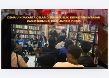DEMA UIN Jakarta Gelar Diskusi Publik, Desak Penuntasan Kasus Kriminalisasi Andrie Yunus