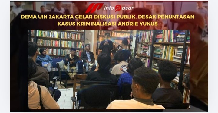 DEMA UIN Jakarta Gelar Diskusi Publik, Desak Penuntasan Kasus Kriminalisasi Andrie Yunus