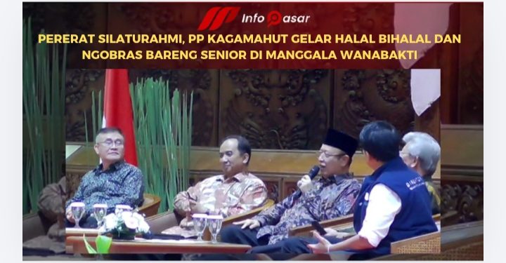 Pererat Silaturahmi, PP KAGAMAHUT Gelar Halal Bihalal dan Ngobras Bareng Senior di Manggala Wanabakti