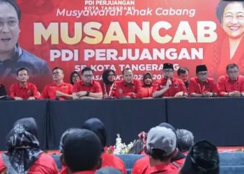 PDIP Kota Tangerang Gelar Musancab Serentak, Marinus Gea Tekankan Revitalisasi Struktur
