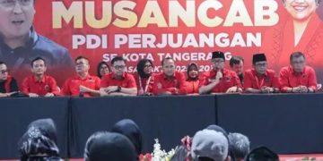 PDIP Kota Tangerang Gelar Musancab Serentak, Marinus Gea Tekankan Revitalisasi Struktur