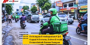 Potongan Pendapatan Ojol Capai 8 Persen, Driver Desak Pemerintah Turun Tangan