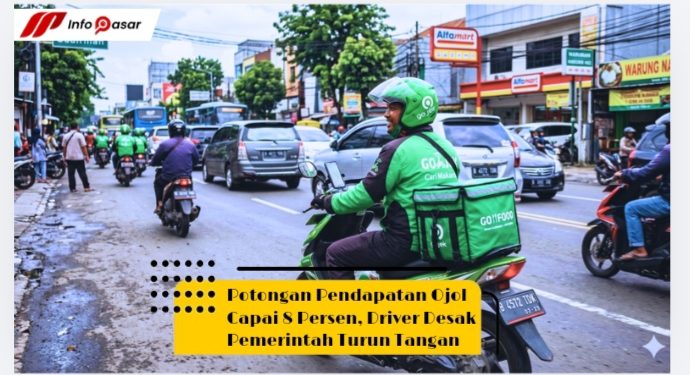 Potongan Pendapatan Ojol Capai 8 Persen, Driver Desak Pemerintah Turun Tangan