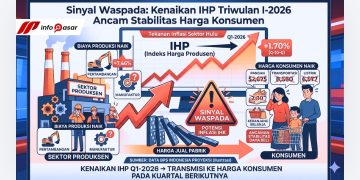 Sinyal Waspada: Kenaikan IHP Triwulan I-2026 Ancam Stabilitas Harga Konsumen