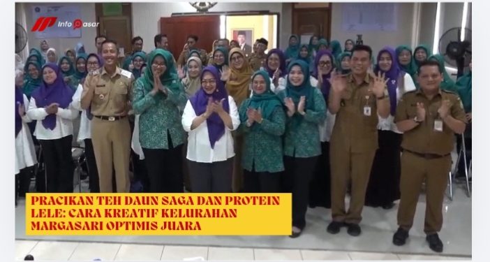 Racikan Teh Daun Saga dan Protein Lele: Cara Kreatif Kelurahan Margasari Optimis Juara