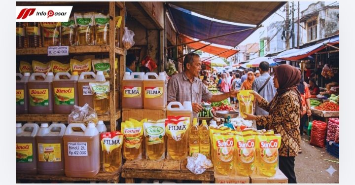 Pasokan Melimpah, Harga Minyak Goreng Curah dan Kemasan Stabil