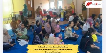 Kelurahan Gandasari Salurkan Bantuan Makanan Bergizi bagi 30 Anak Rawan Stunting