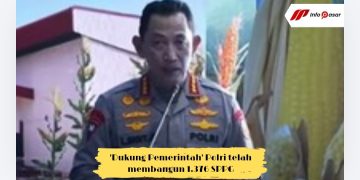 ‘Dukung Pemerintah’ Polri telah membangun 1.376 SPPG