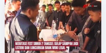 Nedutase Fest SMKN 2 Tangsel Sulap Sampah Jadi Listrik dan Luncurkan Bank Mini Legal