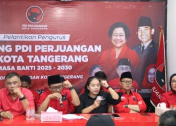 936 Pengurus Ranting PDI Perjuangan Kota Tangerang Dilantik, Targetkan Kekuatan Akar Rumput Lewat Keterwakilan Perempuan dan Gen Z
