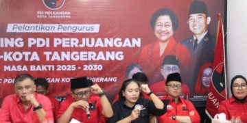 936 Pengurus Ranting PDI Perjuangan Kota Tangerang Dilantik, Targetkan Kekuatan Akar Rumput Lewat Keterwakilan Perempuan dan Gen Z
