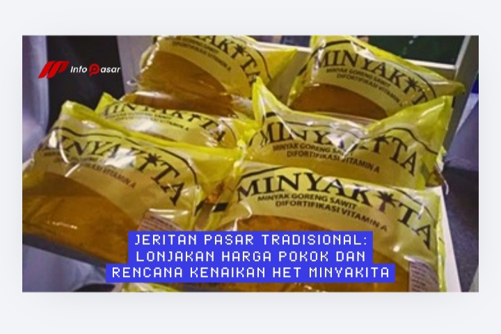 Jeritan Pasar Tradisional: Lonjakan Harga Pokok dan Rencana Kenaikan HET Minyakita