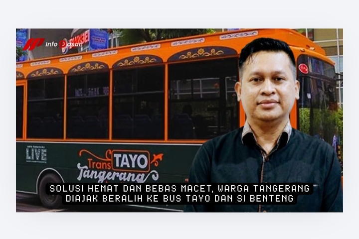 Solusi Hemat dan Bebas Macet, Warga Tangerang Diajak Beralih ke Bus Tayo dan Si Benteng