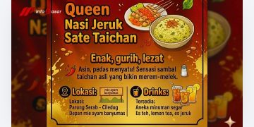 Sate Taichan QUEEN Parung Serab dan Nasi Jeruk yang Menggugah Selera