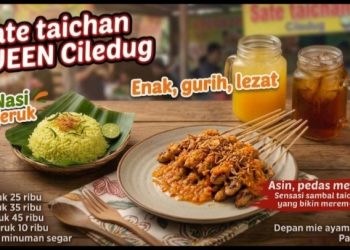 Sensasi Pedas Gurih Sate Taichan QUEEN Ciledug, Bikin Nagih !!!