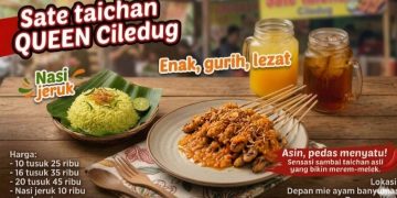 Sensasi Pedas Gurih Sate Taichan QUEEN Ciledug, Bikin Nagih !!!