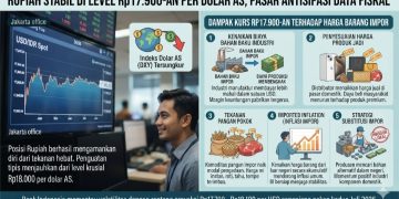 Rupiah Stabil di Level Rp17.900-an per Dolar AS, Pasar Antisipasi Data Fiskal