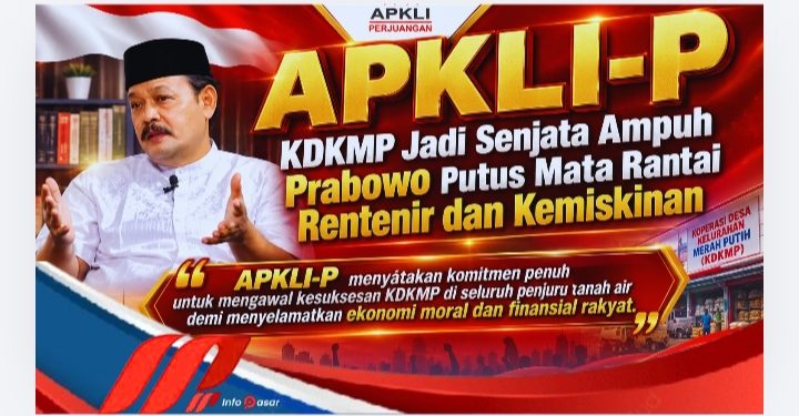 APKLI-P : KDKMP Jadi Senjata Ampuh Prabowo Putus Mata Rantai Rentenir dan Kemiskinan
