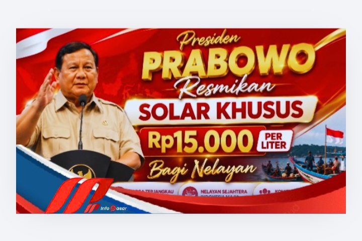 Presiden Prabowo Resmikan Solar Khusus Rp15.000 per Liter Bagi Nelayan