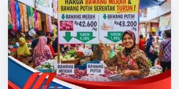 Harga Bawang Merah dan Bawang Putih Serentak Turun