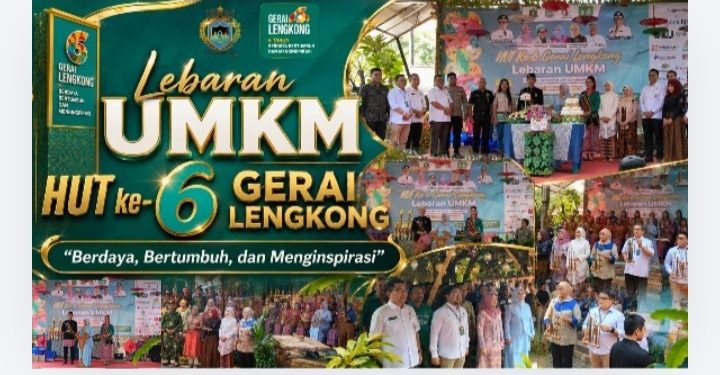 ‘Lebaran UMKM’ HUT Ke-6 Gerai Lengkong, Bukti Nyata Dedikasi Hj. Lista Hurustiati Memandirikan Ekonomi Warga
