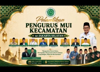 Praktisi Hukum Joko Umboro Hadiri Pelantikan Pengurus MUI Kecamatan se-Jakarta Selatan