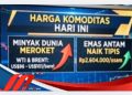 Minyak Dunia Meroket, Emas Antam Naik Tipis