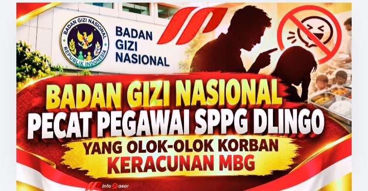 Badan Gizi Nasional Pecat Pegawai SPPG Dlingo yang Olok-Olok Korban Keracunan MBG