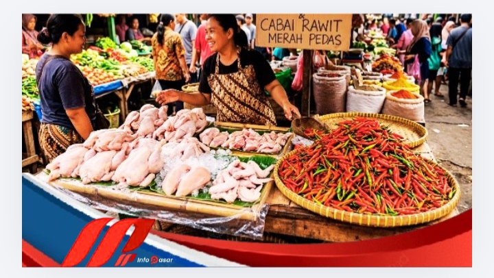 Cabai Rawit Merah Melonjak, Komoditas Protein Melunak