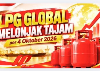 LPG Global Melonjak Tajam per 4 Oktober 2026