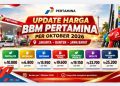 Update Harga BBM Pertamina per Oktober 2026 di Jakarta-Banten-Jabar
