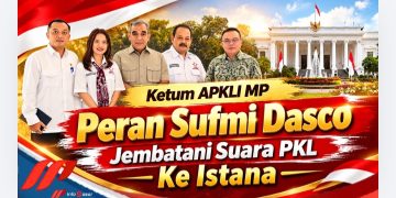 “Ketum APKLI MP” Peran Sufmi Dasco Jembatani Suara PKL ke Istana