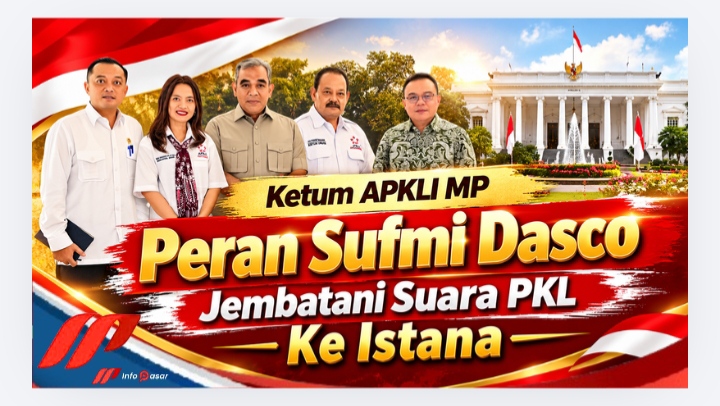 “Ketum APKLI MP” Peran Sufmi Dasco Jembatani Suara PKL ke Istana